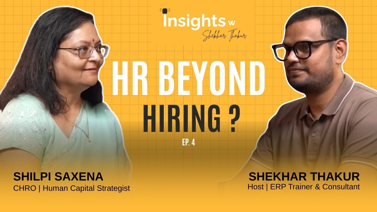 Why HR Must Be a Business Enabler, Not Just a Support Function | Ft. Shilpi Saxena | EP 4