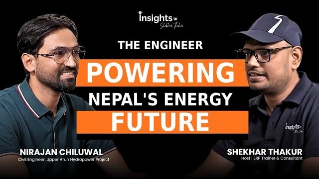 Shekhar Thakur in conversation with Nirajan Chiluwal — Nepal's Floods & Hydropower Future